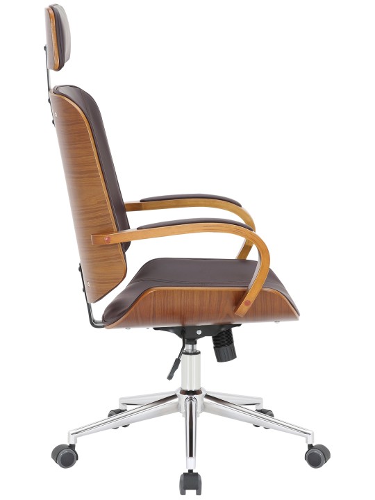 Scaun de birou Dayton, nuc/maro