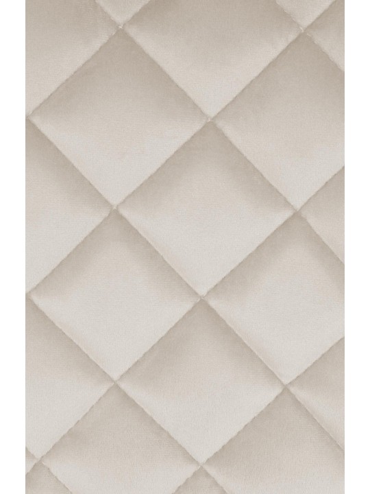 Scaun de bar Kasson catifea, crem