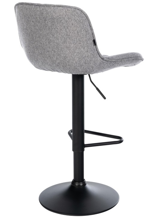 Scaun de bar Tesatura Kasson, gri