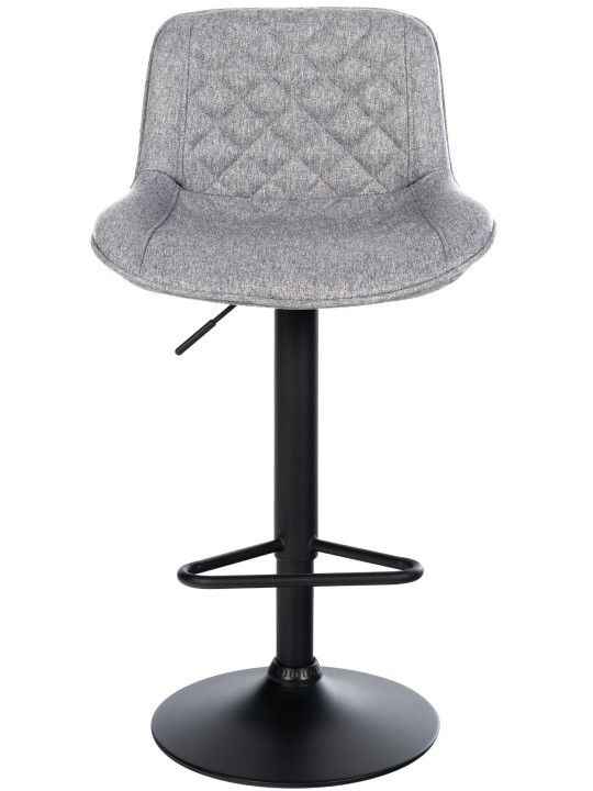 Scaun de bar Tesatura Kasson, gri