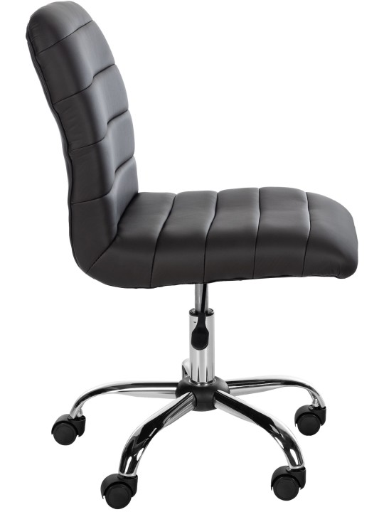 Scaun de lucru Redding imitatie piele, maro