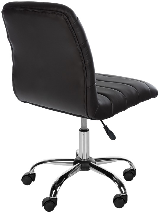 Scaun de lucru Redding imitatie piele, maro