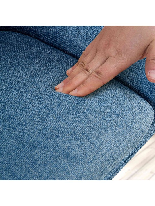 Set 2 scaune tipton stofa, albastru Set 2 scaune tipton stofa, albastru