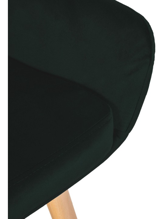 Scaun de bar Grant catifea, verde