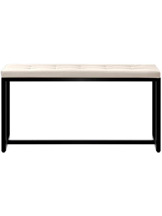 Bancă imitație piele Barci B, crem Bancă imitație piele Barci B, crem