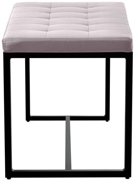 Bancă imitație piele Barci B, alb Bancă imitație piele Barci B, alb