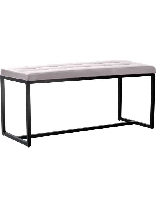 Bancă imitație piele Barci B, alb Bancă imitație piele Barci B, alb