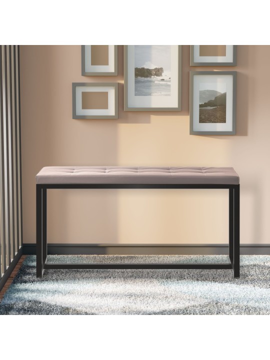 Bancă imitație piele Barci B, alb Bancă imitație piele Barci B, alb