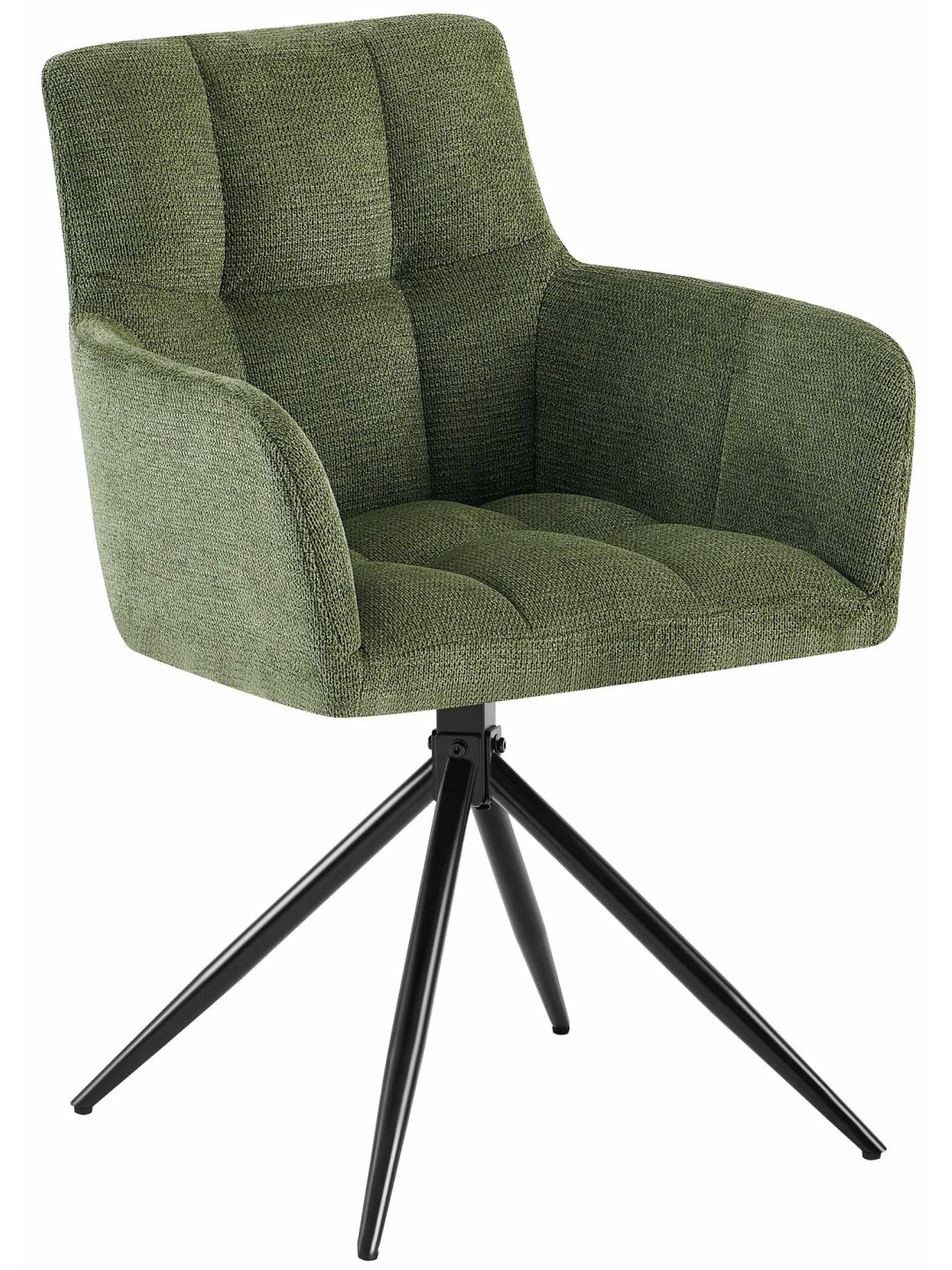 Scaun de sufragerie stofa Jonah, verde