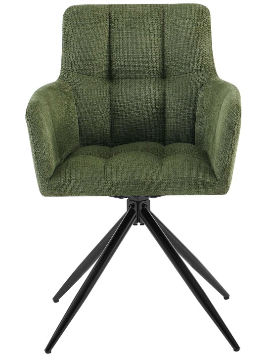 Scaun de sufragerie stofa Jonah, verde