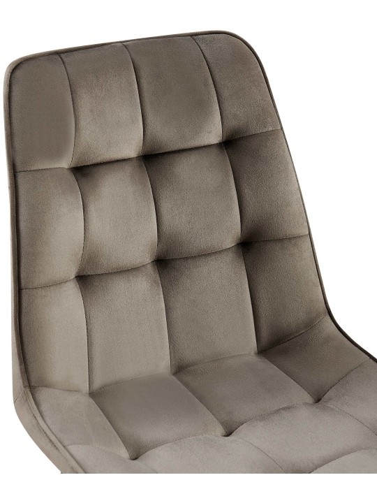 Set 2 scaune de sufragerie catifea Gifford, antracit