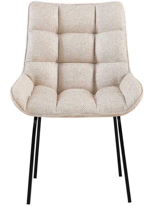 Set 2 scaune Saranda stofa, fildeș Set 2 scaune Saranda stofa, fildeș