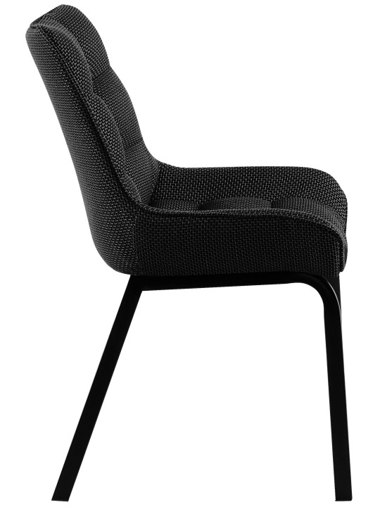 Set 2 scaune Saranda stofa, gri titan