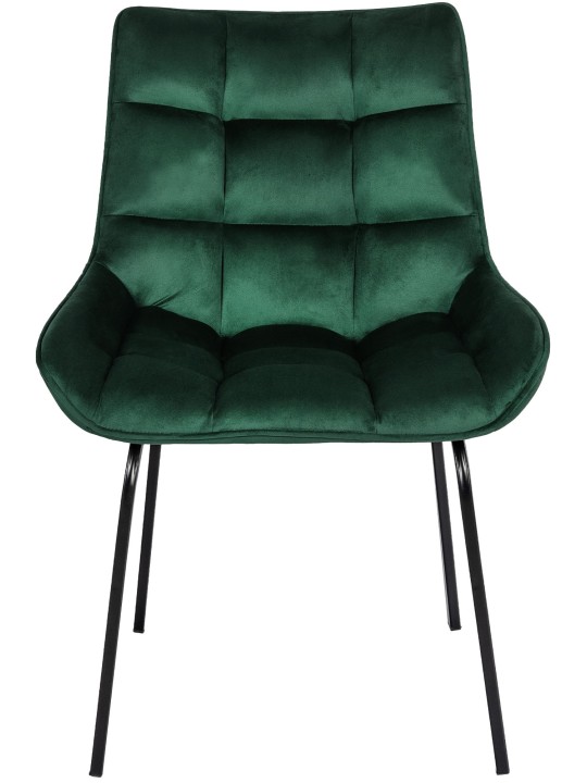 Set 2 scaune Saranda catifea, verde Set 2 scaune Saranda catifea, verde