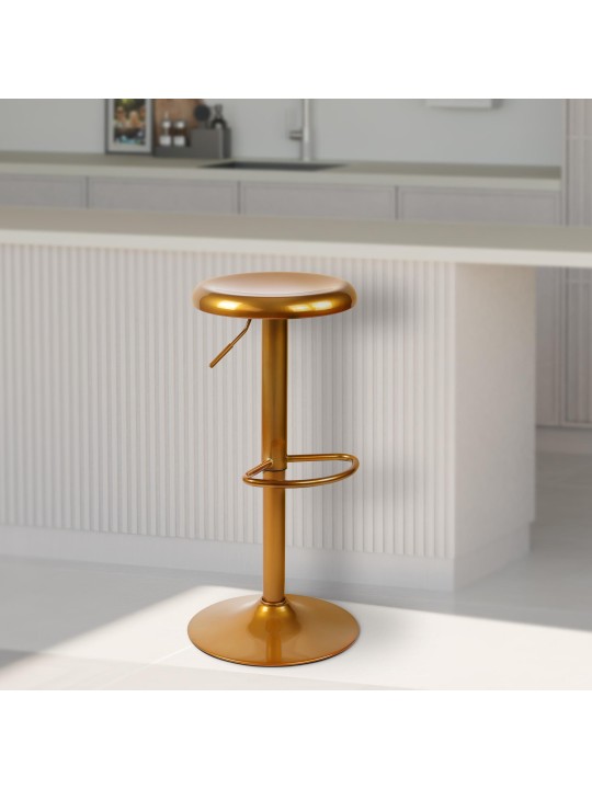 Scaun de bar Williston, auriu