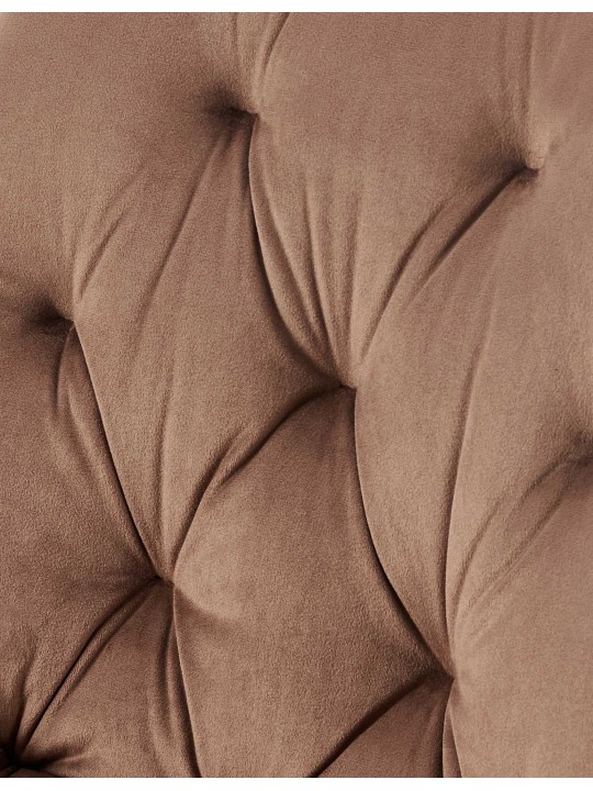 Set 2 scaune de sufragerie Wallace catifea, maro Set 2 scaune de sufragerie Wallace catifea, maro