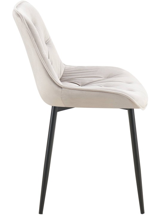 Set 2 scaune de sufragerie Wallace catifea, gri Set 2 scaune de sufragerie Wallace catifea, gri