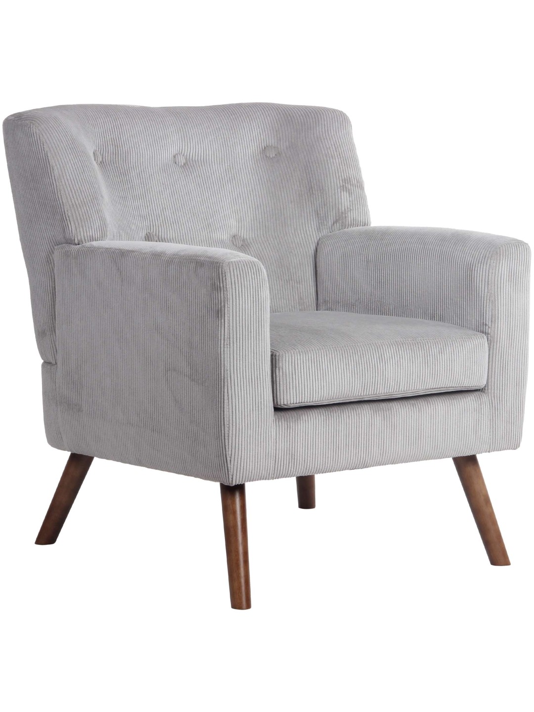 Fotoliu Kioni Cord, gri