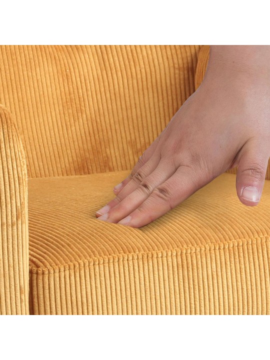 Fotoliu Kioni Cord, portocaliu