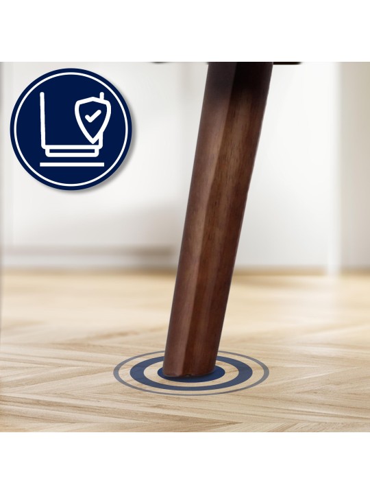 Fotoliu Kioni Cord, maro închis