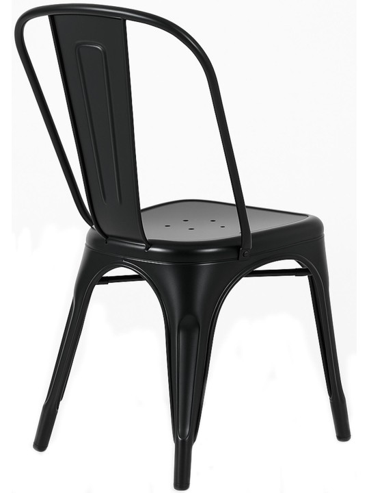 Scaun Benedict, negru