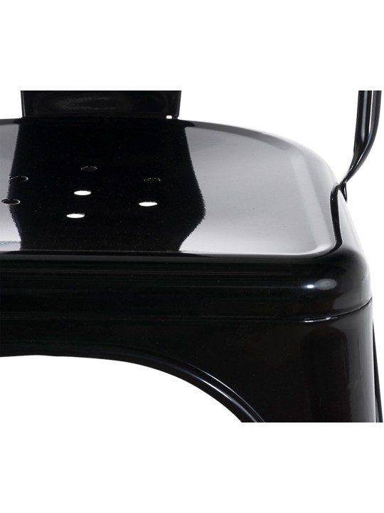 Scaun Benedict, negru