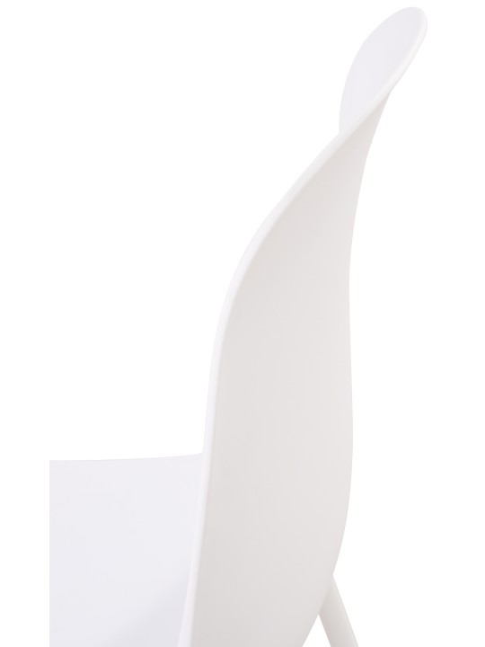 Set 2 scaune Hardin, alb