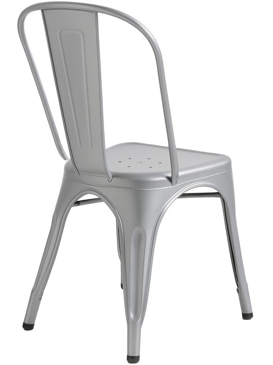 Set de 4 scaune Benedikt, argintiu