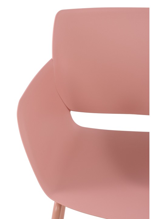 Set 2 scaune Alpena, roz