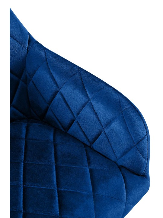 Set 2 scaune de sufragerie Monett catifea G, albastru închis Set 2 scaune de sufragerie Monett catifea G, albastru închis