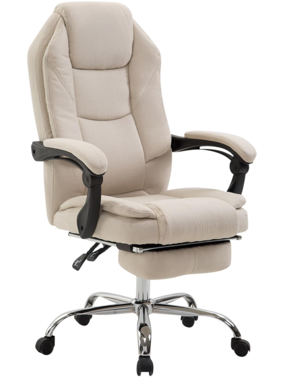 Scaun de birou Tesatura Castel, crem