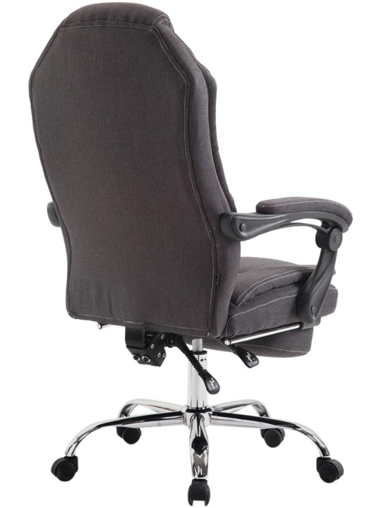 Scaun de birou Tesatura Castel, gri închis