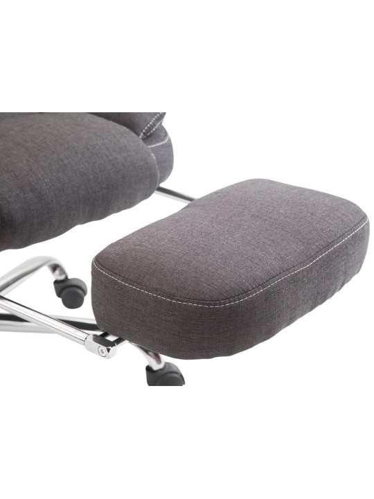 Scaun de birou Tesatura Castel, gri închis