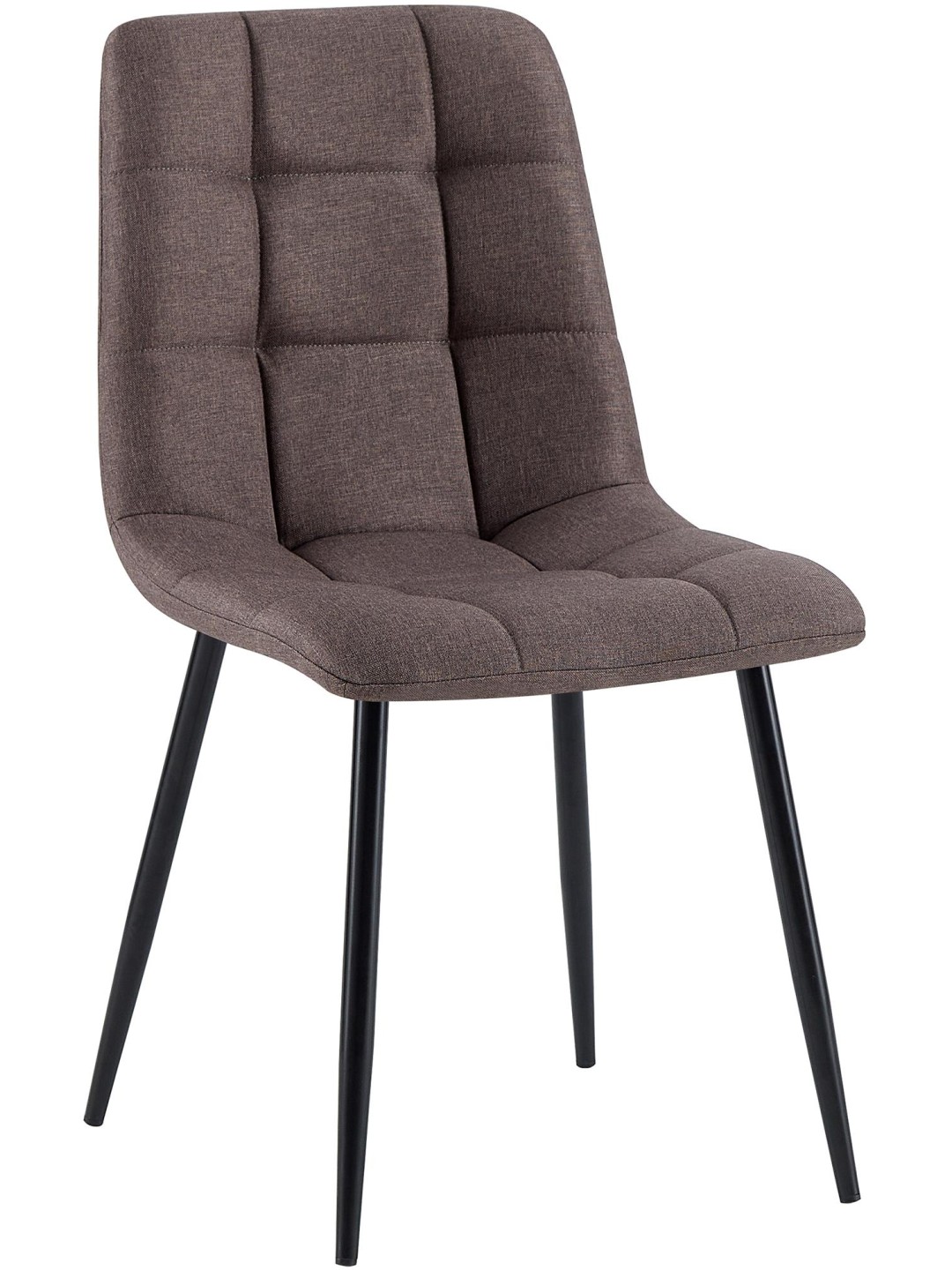 Scaun de sufragerie tesatura Antibes, maro