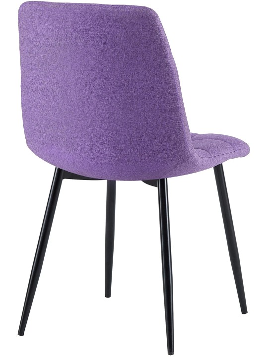 Scaun de sufragerie tesatura Antibes, lila