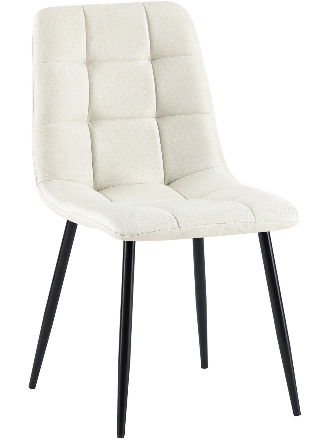 Scaun de sufragerie tesatura Antibes, crem