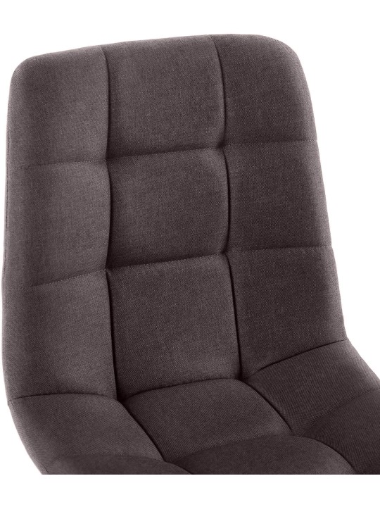 Set 4 scaune de sufragerie tesatura Antibes, maro