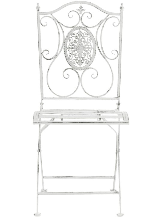 Scaun Sibell, alb antic