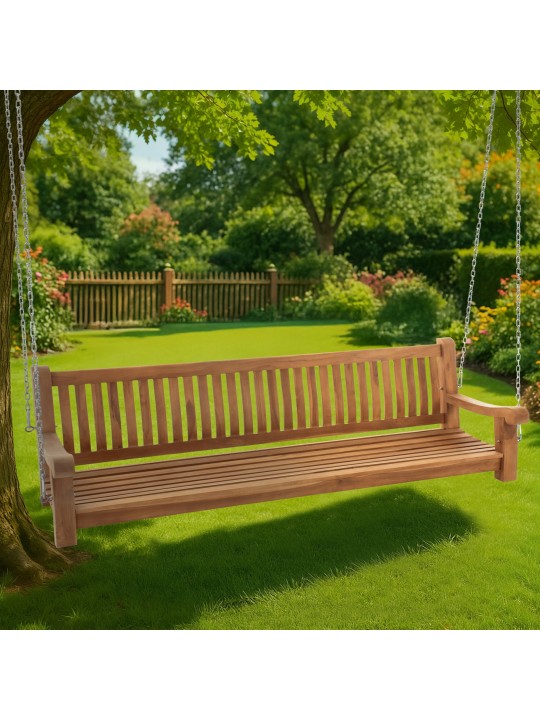 Bancă balansoar Joyce 220 cm, tec Bancă balansoar Joyce 220 cm, tec