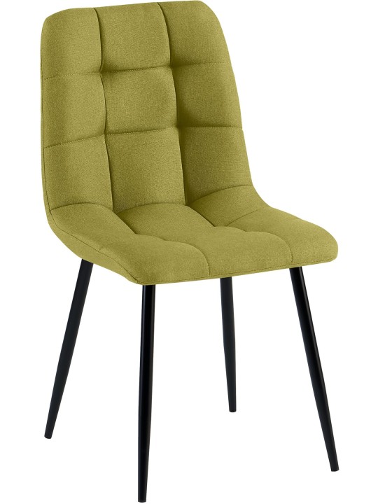 Scaun de sufragerie tesatura Antibes, verde Scaun de sufragerie tesatura Antibes, verde