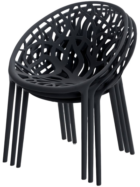 Grup de locuri Hoscana, negru Grup de locuri Hoscana, negru