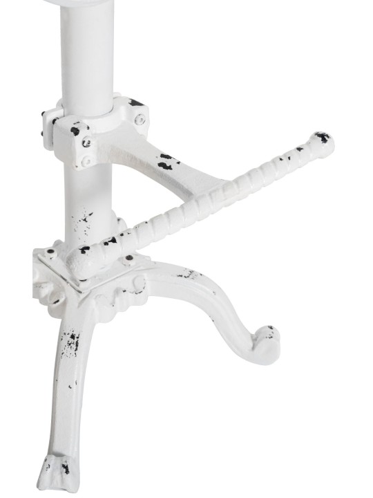 Scaun de bar Butch, alb antic