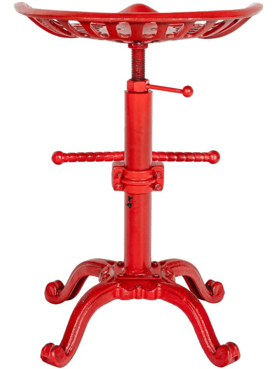 Set 2 scaune de bar Butch, roșu