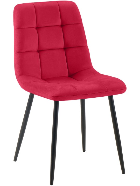 Scaun de sufragerie Antibes, roșu