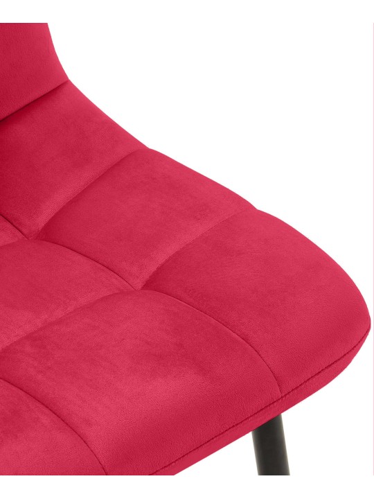 Scaun de sufragerie Antibes, roșu