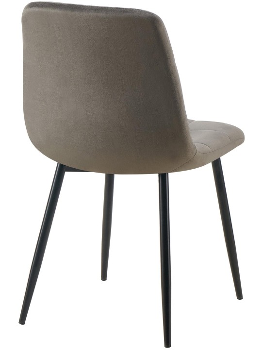 Set 4 scaune de sufragerie Antibes, antracit