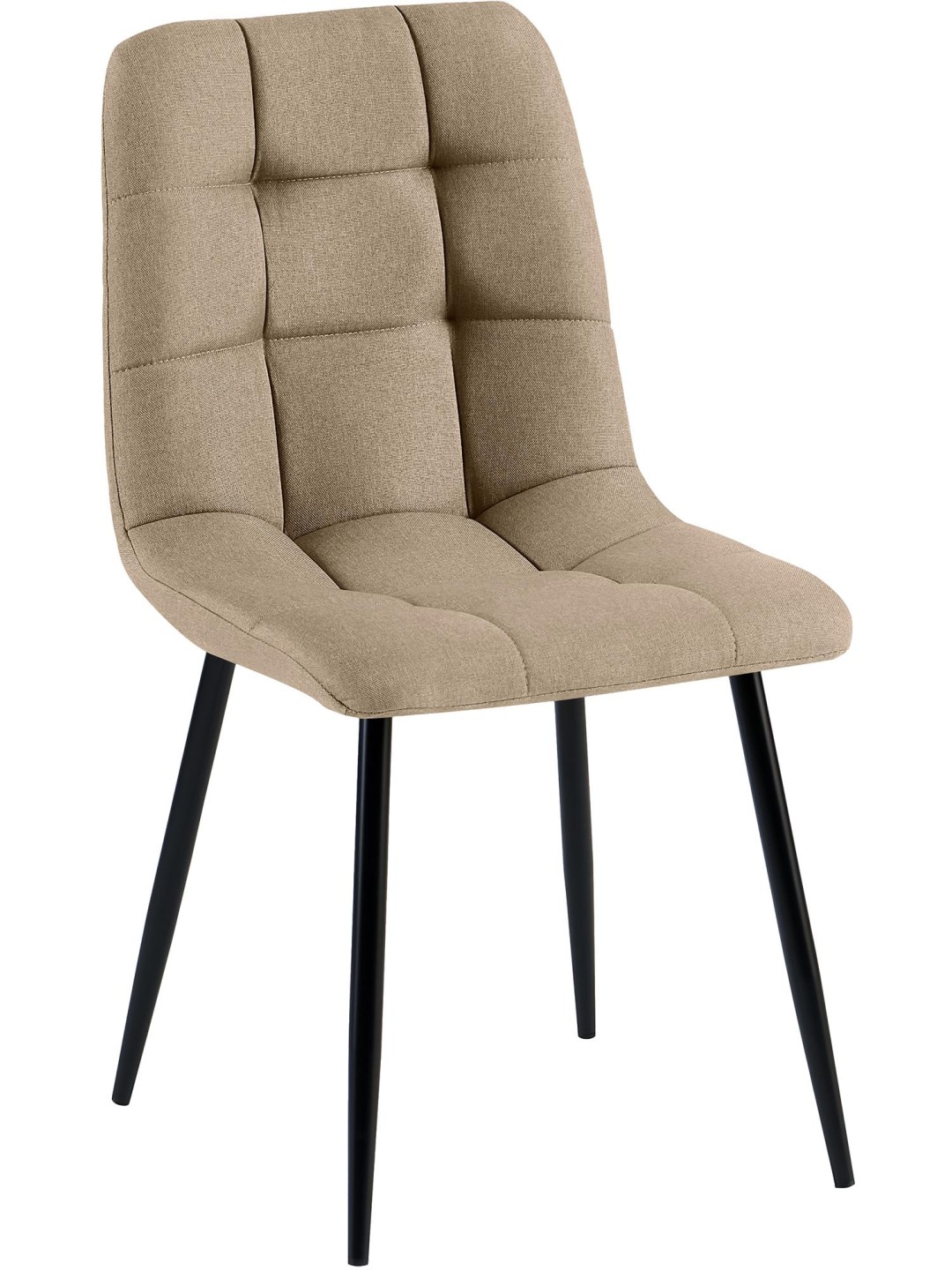 Scaun de sufragerie tesatura Antibes, taupe