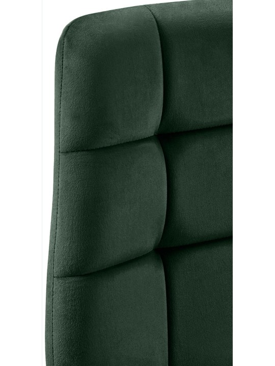 Set 2 scaune din catifea Tilde, verde Set 2 scaune din catifea Tilde, verde
