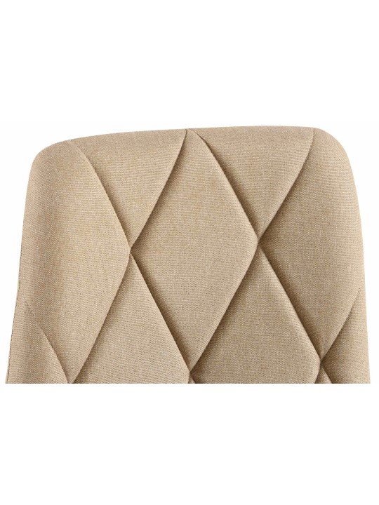 Set 2 scaune de sufragerie din material Clairton, taupe