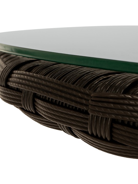 Grup de scaune Fireda, maro închis Grup de scaune Fireda, maro închis